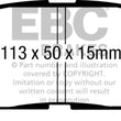 Load image into Gallery viewer, EBC 07-13 Acura MDX 3.7 Greenstuff Rear Brake Pads (For 12.6in. Rotors) - Main Product View