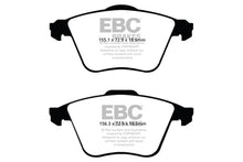 Load image into Gallery viewer, EBC 07-13 Mazda 3 2.3 Turbo Greenstuff Front Brake Pads - Main Product View