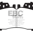 Load image into Gallery viewer, EBC 07+ Lexus LS460 4.6 Greenstuff Front Brake Pads - Main Product View