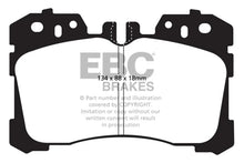 Load image into Gallery viewer, EBC 07+ Lexus LS460 4.6 Greenstuff Front Brake Pads - Main Product View