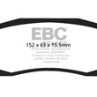 Load image into Gallery viewer, EBC 08-09 Jaguar XKR 4.2L Supercharged Bluestuff Front Brake Pads - Main Product View