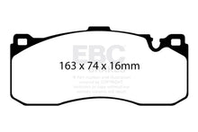 Load image into Gallery viewer, EBC 08-10 BMW 135 3.0 Twin Turbo Bluestuff Front Brake Pads - Main Product View
