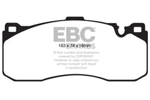 Load image into Gallery viewer, EBC 08-10 BMW 135 3.0 Twin Turbo Yellowstuff Front Brake Pads - Main Product View