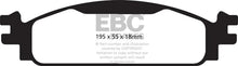 Load image into Gallery viewer, EBC 08-10 Ford Flex 3.5 Ultimax2 Front Brake Pads - Main Product View