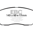 Load image into Gallery viewer, EBC 08-10 Kia Sorento 3.3 Greenstuff Front Brake Pads - Main Product View