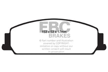 Load image into Gallery viewer, EBC 08-10 Pontiac G8 3.6 Yellowstuff Front Brake Pads - Main Product View