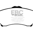Load image into Gallery viewer, EBC 08-11 Chrysler Town &amp; Country 3.3 Greenstuff Front Brake Pads - Main Product View
