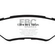 Load image into Gallery viewer, EBC 08-13 Cadillac CTS 3.0 Redstuff Rear Brake Pads - Main Product View