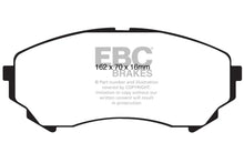 Load image into Gallery viewer, EBC 08-13 Cadillac CTS 3.6 (315mm Rear Rotors) Yellowstuff Front Brake Pads - Main Product View
