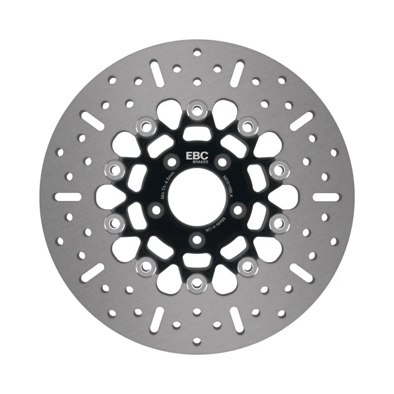 EBC 08-13 Harley Davidson Dyna FXDL Low Rider Front Left/Right Floating Conversion Rotor