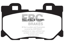 Load image into Gallery viewer, EBC 08-13 Infiniti FX50 5.0 Redstuff Rear Brake Pads - Main Product View