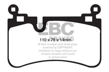 Load image into Gallery viewer, EBC 08-13 Mercedes-Benz C63 AMG (W204) 6.2 Bluestuff Rear Brake Pads - Main Product View