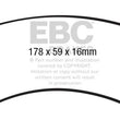 Load image into Gallery viewer, EBC 08+ Chevrolet Traverse 3.6 Greenstuff Front Brake Pads - Main Product View
