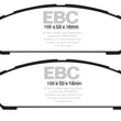 Load image into Gallery viewer, EBC 08+ Toyota Venza 2.7 Greenstuff Front Brake Pads - Main Product View