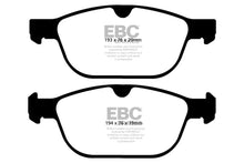 Load image into Gallery viewer, EBC 08+ Volvo XC60 3.0 Turbo Greenstuff Front Brake Pads - Main Product View