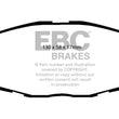 Load image into Gallery viewer, EBC 09-12 Hyundai Elantra 2.0 Touring Yellowstuff Front Brake Pads - Main Product View