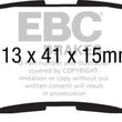 Load image into Gallery viewer, EBC 09-13 Toyota Highlander 2.7 2WD/4WD Greenstuff Rear Brake Pads - Main Product View