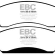 Load image into Gallery viewer, EBC 09-14 Cadillac Escalade 6.0 Hybrid Yellowstuff Front Brake Pads - Main Product View