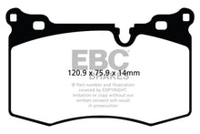 Load image into Gallery viewer, EBC 09-14 Mini Hardtop 1.6 Turbo J.C Works Yellowstuff Front Brake Pads - Main Product View