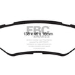 Load image into Gallery viewer, EBC 09-15 Chevrolet Camaro 3.6L Bluestuff Rear Brake Pads - Main Product View