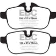 Load image into Gallery viewer, EBC 09+ BMW Z4 3.0 (E89) Ultimax2 Rear Brake Pads - Side View