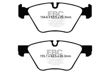 Load image into Gallery viewer, EBC 09+ BMW Z4 3.0 (E89) Yellowstuff Front Brake Pads - Main Product View