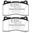 Load image into Gallery viewer, EBC 09+ Hyundai Genesis Coupe 2.0 Turbo (Brembo) Yellowstuff Front Brake Pads - Main Product View