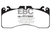 Load image into Gallery viewer, EBC 09+ Lexus LS460 4.6 Sport Redstuff Front Brake Pads - Main Product View