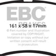 Load image into Gallery viewer, EBC 10-11 Ford Focus 1.6 Yellowstuff Front Brake Pads - Main Product View
