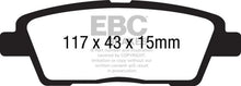 Load image into Gallery viewer, EBC 10-11 Hyundai Genesis 3.8 Yellowstuff Rear Brake Pads - Main Product View
