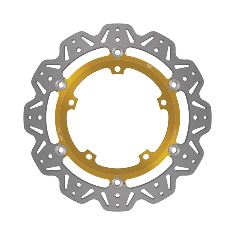 EBC 10-11 Triumph Hinckley Sprint GT 1050cc/ABS Front Left/Right Vee Floating Gold Rotor