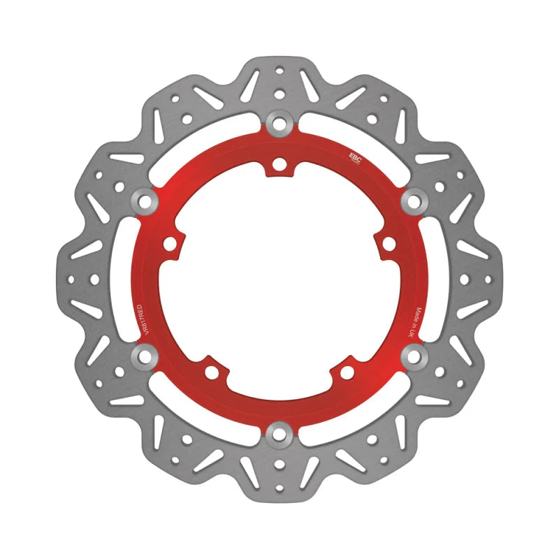 EBC 10-11 Triumph Hinckley Sprint GT 1050cc/ABS Front Left/Right Vee Floating Red Rotor
