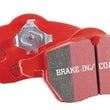 Load image into Gallery viewer, EBC 10-12 Porsche 911 (997) (Cast Iron Rotor only) 3.8 GT3 Redstuff Front Brake Pads - Back View
