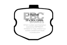 Load image into Gallery viewer, EBC 10-13 Chevrolet Corvette (C6) 6.2 Grand Sport Redstuff Front Brake Pads - Main Product View
