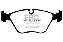 Load image into Gallery viewer, EBC 10-14 BMW X5 4.4 Twin Turbo (50) Redstuff Front Brake Pads - Main Product View