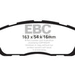 Load image into Gallery viewer, EBC 10-14 Ford Mustang 5.0 Bluestuff Front Brake Pads - Main Product View