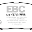 Load image into Gallery viewer, EBC 10-14 Hyundai Sonata 2.0 Turbo Ultimax2 Front Brake Pads - Main Product View