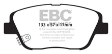 Load image into Gallery viewer, EBC 10-14 Hyundai Sonata 2.0 Turbo Yellowstuff Front Brake Pads - Main Product View