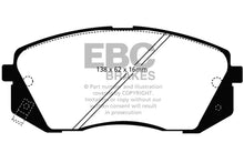 Load image into Gallery viewer, EBC 10-15 Hyundai Tucson 2.0 AWD Ultimax2 Front Brake Pads - Main Product View