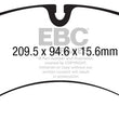 Load image into Gallery viewer, EBC 10-17 Porsche Cayenne (2nd Gen) Bluestuff Front Brake Pads - Main Product View