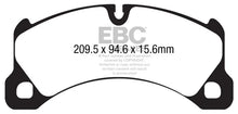 Load image into Gallery viewer, EBC 10-17 Porsche Cayenne (2nd Gen) Bluestuff Front Brake Pads - Main Product View