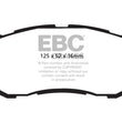 Load image into Gallery viewer, EBC 10+ Ford Fiesta 1.6L (Excl ST) Yellowstuff Front Brake Pads - Main Product View