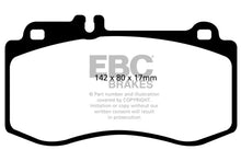 Load image into Gallery viewer, EBC 10+ Mercedes-Benz E350 3.5 AMG Sport Package Yellowstuff Front Brake Pads - Main Product View