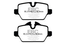 Load image into Gallery viewer, EBC 10+ Mini Countryman 1.6 Cooper Greenstuff Rear Brake Pads - Main Product View