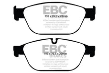 Load image into Gallery viewer, EBC 11-12 Audi A8 Quattro 3.0 Supercharged Redstuff Front Brake Pads - Main Product View