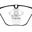Load image into Gallery viewer, EBC 11-12 BMW 1M Coupe 3.0 Twin Turbo Greenstuff Front Brake Pads - Side View