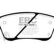 Load image into Gallery viewer, EBC 11-13 Infiniti G25 2.5 Greenstuff Front Brake Pads - Main Product View