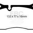 Load image into Gallery viewer, EBC 11-14 Audi TT RS 2.5 Turbo Yellowstuff Front Brake Pads - Main Product View