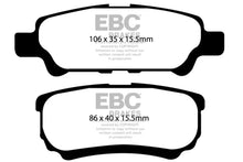 Load image into Gallery viewer, EBC 11-14 Chrysler 200 2.4 Ultimax2 Rear Brake Pads - Main Product View