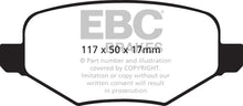 Load image into Gallery viewer, EBC 11-14 Ford Edge 2.0 Turbo Greenstuff Rear Brake Pads - Main Product View
